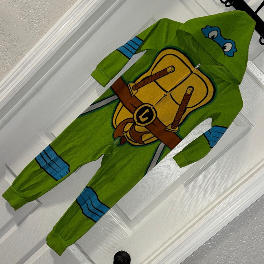 Green Ninja Turtle Luigi Kids Onesie
